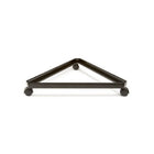 Wamaco Triangle Base Kit with Three 2' x 5' Grid Panels - Black-Durable & Professional - Strong steel construction provides stability and long-lasting use.