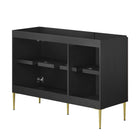 Modway Alchemist 48" Bathroom Vanity Cabinet - Black/Gold-Assembly Required