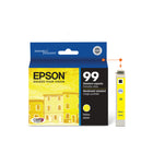Epson T099 Ink Cartridge - Standard Capacity - Yellow-The package includes one yellow ink cartridge