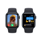 Apple Watch SE (2nd generation) - 40mm - GPS - Midnight Aluminum Case with Midnight Sport Band - Medium / Large-Simply Compatible - It works seamlessly with your Apple devices and services. Unlock your Mac automatically. Find your devices easily. Pay and send money with Apple Pay. Apple Watch SE requires iPhone XS or later with iOS 17 or later.