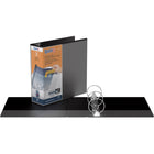 QuickFit View Binder - Round Ring - 3" - Black - 6 Pack-Round Ring, 3 Rings, Non-Locking