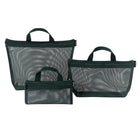 General Supply Goods + Co Travel Mesh Bags - 3 Pack-Includes 3 sizes: Large: 9" W x 10" H; Medium: 8.75" W x 7" H; Small: 8.5" W x 4" H