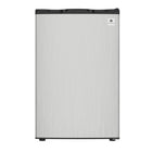 Arctic Chef4.5 CU FT Compact Fridge - Stainless Steel-A chiller compartment with door for short-term storage of frozen items