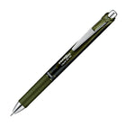 Pentel EnerGel Dark Colours Retractable Gel Roller - 0.7mm - Metal Tip - Olive-Black Ink - 10 Pack-Sophisticated and dark coloured ink. Writes more smoothly than the leading brand* (*Internally tested to be smoother writing than the leading gel pen on standard writing paper)
