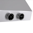 KUCHT KRH600-SS 60" 1200 CFM Under‑Cabinet Range Hood with Digital Controls - Stainless Steel-This high-quality 1.0 mm thickness 430-grade stainless steel pro-style range hood will enhance the look of your gourmet kitchen