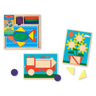 Melissa & Doug Beginner Pattern Blocks, 15 Pack (LCI528)-8