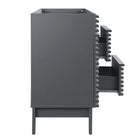 Modway Render 48" Single Sink Compatible Bathroom Vanity Cabinet - Grey-8
