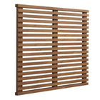 Modway Render Wall Mount Twin Headboard - Walnut-Mid-Century Twin Headboard