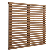 Modway Render Wall Mount Twin Headboard - Walnut-Mid-Century Twin Headboard
