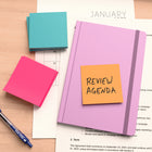 Staples Stickies Pop-up Notes - 3" x 3" - Bright Colours-4