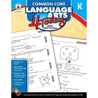 eBook: Carson Dellosa 104595-EB Common Core Language Arts 4 Today - Grade Kindergarten-You will receive two emails: one confirming your entire order, and one with a "Download Software" buttonYou can download immediately or return to your email to download later