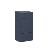 Ceha Canada Large Parcel Drop Box - 21" W x 16" D x 41" H - Dark Grey-SECURE PARCEL STORAGE: CEHA's parcel drop boxes offer a secure solution for outside package deliveries with a robust anti-theft lockable system, preventing unauthorized access and ensuring the safety of your parcels.