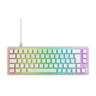 Cherry K5V2 Compact Backlit Gaming Mechanical Keyboard - White-65% Compact Mechanical Keyboard Space-saving design with essential keys, perfect for gaming setups and minimalist workspaces