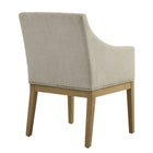 Modway Alton Fabric Upholstered Dining Armchair - Linen Natural-Assembly Required