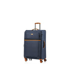 Champs Classic II 3-Piece Softside Luggage Set - Lightweight - Navy-Material: 1200D Polyester