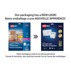 Avery TrueBlock Laser/Inkjet Shipping Labels - 5" x 3-1/2" - White - 100 Pack - (8168)-3-1/2" x 5", White