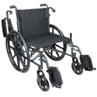 BIOS Living 22" Phoenix Wheelchair -Flip up PVC armrests