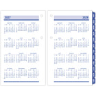 AT-A-GLANCE 2027 QuickNotes Desk Calendar Refill - 3-1/2" H x 6" W - English-Two-page per day spread with full weekends