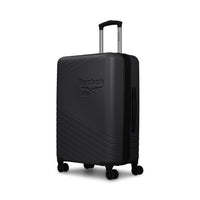 Reebok Repetition 26" Hardside Check-in Luggage - Spinner - Black-Made of lightweight and resistant ABS/PC
