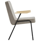 Modway Vista Dining Armchair - Sand-Non-Marking Floor Glides