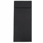 JAM Paper #14 Policy Envelopes, 5 x 11.5, Black Linen Recycled, 1000 Pack (V01221B)-Black