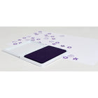 Ready 2 Learn Jumbo Washable Stamp Pad - Purple - 6.2" L x 4.1" W - 2 Pack-Raised ink pad design: The raised pad means there are no hard edges around the ink. Children can press down without hitting an edge, which provides more area for stamping!