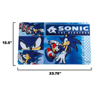 Kess Modern Sonic Playmat-Non-slip rubber backing helps keep the mat stable during intense matches and tournaments