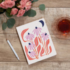 Orange Circle Studio Keep Blossoming Medium Coptic-Bound Journal - 6.5" W x 8.625" H - Assorted Colors-6