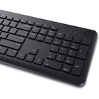 Dell KM3322W Wireless Keyboard and Mouse - Black-Tasks are easier and more enjoyable when you have the right tools. From the spill-resistance to the anti-fading keycaps to the tilt legs for adjustable typing positions, we put thought into every part of the design.