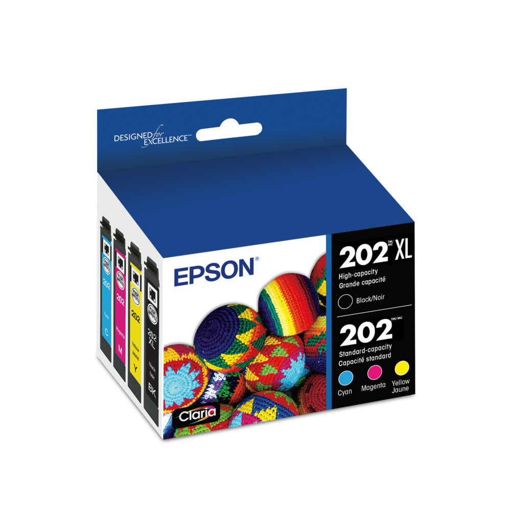 Epson T202XL Claria Ink Cartridge Combo Pack - High Capacity Black