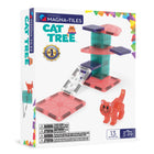 Magna-Tiles Cat Tree 13-Piece Magnetic Construction Set-What’s Included: 13 magnetic pieces, including a unique Cat figure and Quarter Circle Tiles