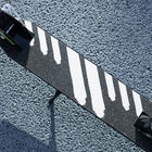 Qaba Folding Lightweight Kick Scooters with Light Up Wheels, 4 Levels Handlebar - Black-Two large wheels and shock-absorbing system ensure a smooth ride 