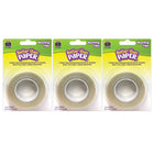 Teacher Created Resources Better Than Paper Mounting Tape - 1" x 19.6' - 3 Rolls-This mounting tape is specifically designed to hang Better Than Paper from virtually any surface