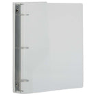 JAM Paper Plastic 1.5" 3-Ring Binder - Clear-This document holder is a staple for all of your projects, assignments, memos, school work, and any other important documents that need to be kept safe.