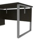Bestar Aquarius Computer Desk - Deep Grey & White-Assembly required