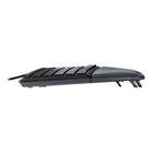 Cherry KC 4500 ERGO Wired Ergonomic Keyboard - Black-Additional commands such as volume up/down on the F buttons