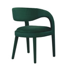 Modway Pinnacle Performance Velvet Dining Chair - Green - 2 Pack-8
