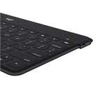 Logitech Keys-To-Go Bluetooth Keyboard for iPhone, iPad, and Apple TV - Black-Sealed keyboard protects against crumbs, spills, and almost anything else you (or your kids) can throw at it
