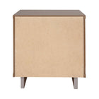 Manhattan Comfort Granville 18.11" Modern 1-Drawer Nightstand 2-Piece Set - Light Grey-Home Assembly Required. All Hardware Included