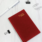 Brownline 2026 Traditional Weekly Pocket Planner - 4-3/4" x 3" - Assorted Colours - English-Page Size: 4-3/4'' H x 3" W