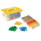 JOVI Plastilina Modeling Clay School Set - 28 Bars/3 Accessory Packs-Vegetable-Based Formulation: Crafted from vegetable-based ingredients, JOVI plastilina offers a safer and more environmentally friendly alternative to traditional modeling clays.