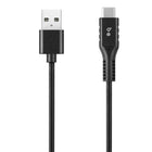Blu Element Braided Charge/Sync USB-C 6ft Black (B6TCBK)-6-foot range black cord Perfect length to meet your daily use