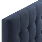 Modway Emily Upholstered Fabric Full Headboard - Navy-6