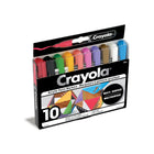 Crayola Bullet Tip Acrylic Paint Markers - 10 Pack-Combines the best of paint & markers: rich opacity of acrylic paint with the ease of a marker - no brushes or water needed