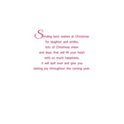 Mill Brook Studio Christmas Greeting Cards/Envelopes - 5-3/8" x 7-3/4" - Best Wishes - 18 Pack-Printed on premium uncoated paper