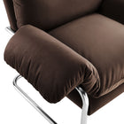 Modway Ansel Performance Velvet Accent Chair - Chocolate Brown-8