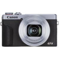 Canon PowerShot G7 X Mark III Digital Camera - Silver-20.1 Megapixel 1.0" Stacked CMOS Sensor and DIGIC 8 Image Processor