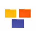 Merangue Italy Euro Summer File Folder - 3 Pack-Reversible 1/2-cut file folders