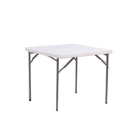 TygerClaw All-Purpose Square Folding Table for Indoor and Outdoor Use-Substantial weight capacity allows for loads up to 220.5 lb for commercial use