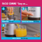As Seen on TV Hurricane Juicer Cordless Rechargeable Juicer - Silver/Black-Experience the convenience of cordless operation with this powerful fruit juicer. With Dishwasher-safe parts, it's an easy to clean juicer